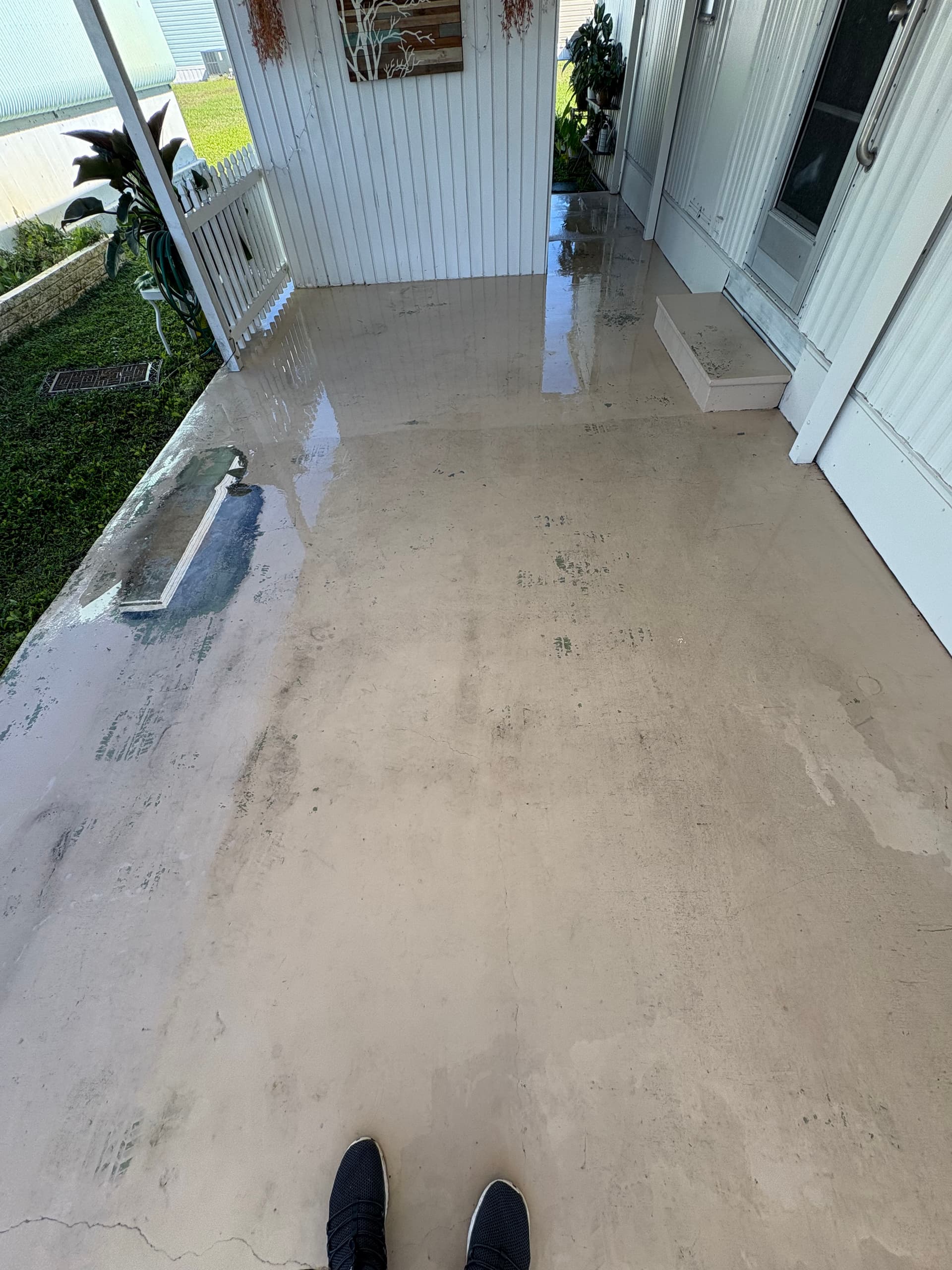 Driveway and Patio Refresh with Clean Path Pressure Washing